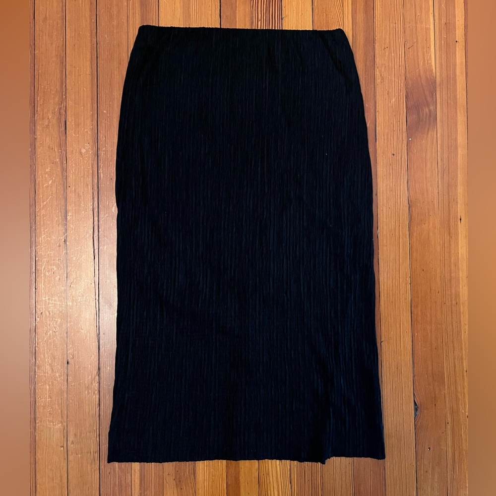Slightly Textured Maxi Skirt